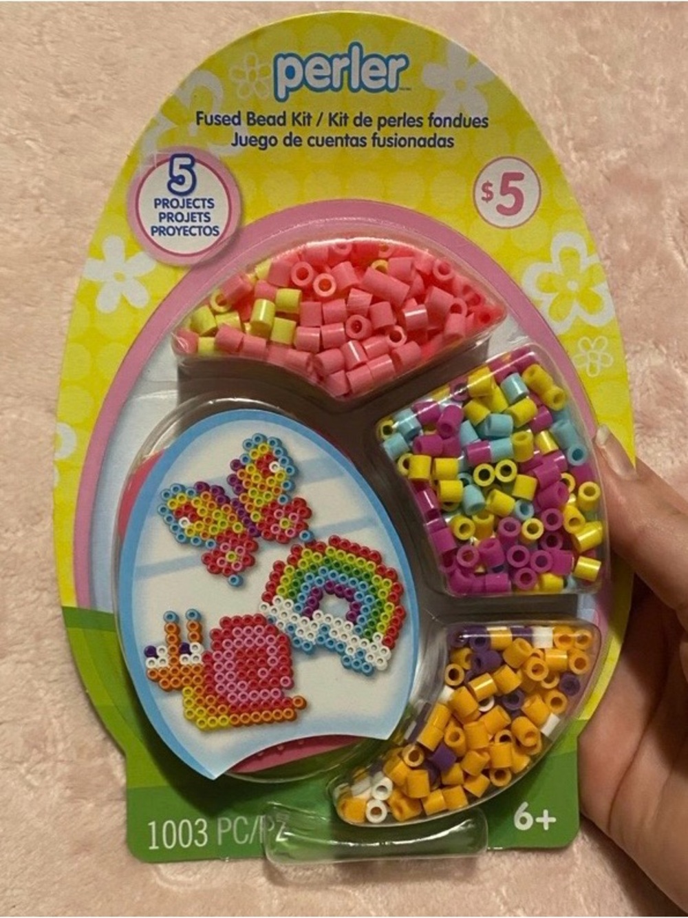 Bugs and Friends 5 Project 1000 Beads Perler Kit
